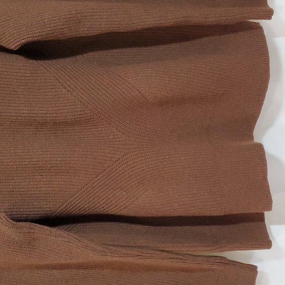 A new day Women's Open Layering Cardigan ~ Brown - Picture 10 of 12